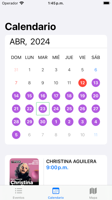 Feria Nacional de San Marcos Screenshot