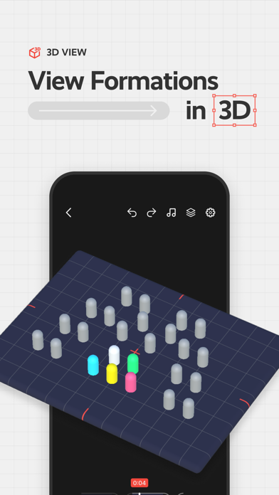 Choreographic: Dance Formation iPhone screenshot 2 - Productivity app