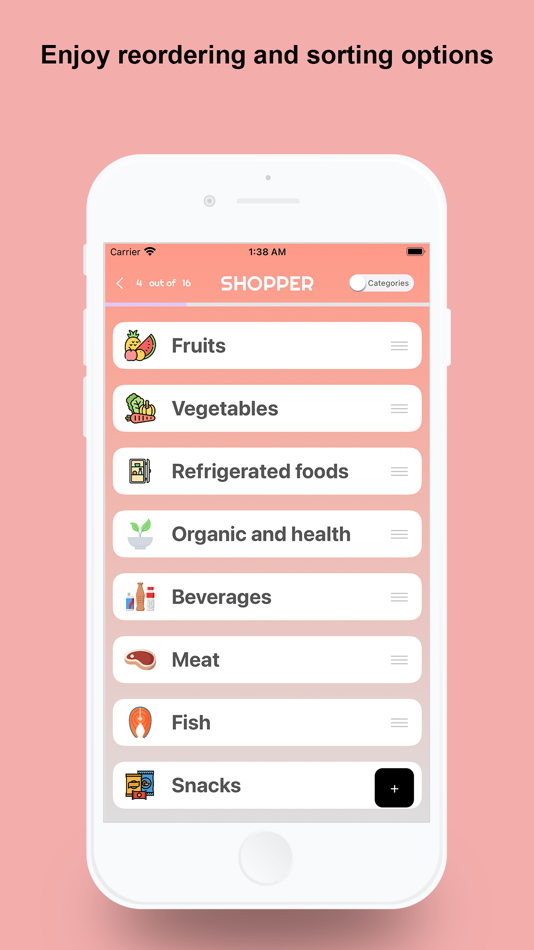 #4. Shopper -Grocery Shopping List (iOS) 由: Oran Even tzur