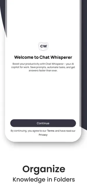 Chat Whisperer AI Assistant screenshot 2
