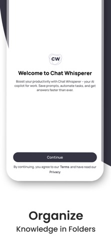 Chat Whisperer AI Assistant Screenshot 2 of 4