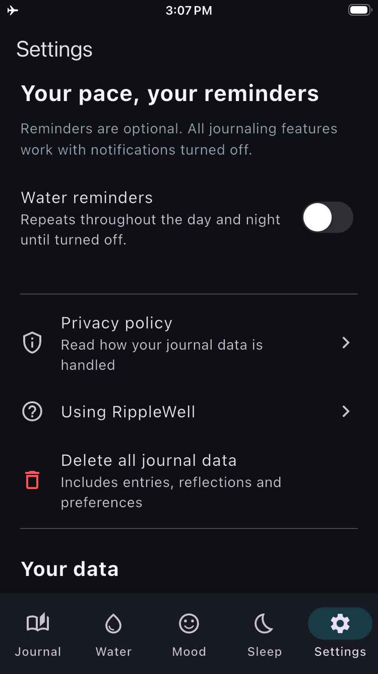 Screenshot 6 of RippleWell: Sleep & Wellness