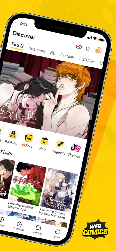 WebComics - Webtoon, Manga screenshot 2 of 6