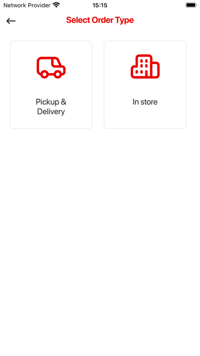 Metro Wash Laundry Delivery Screenshot