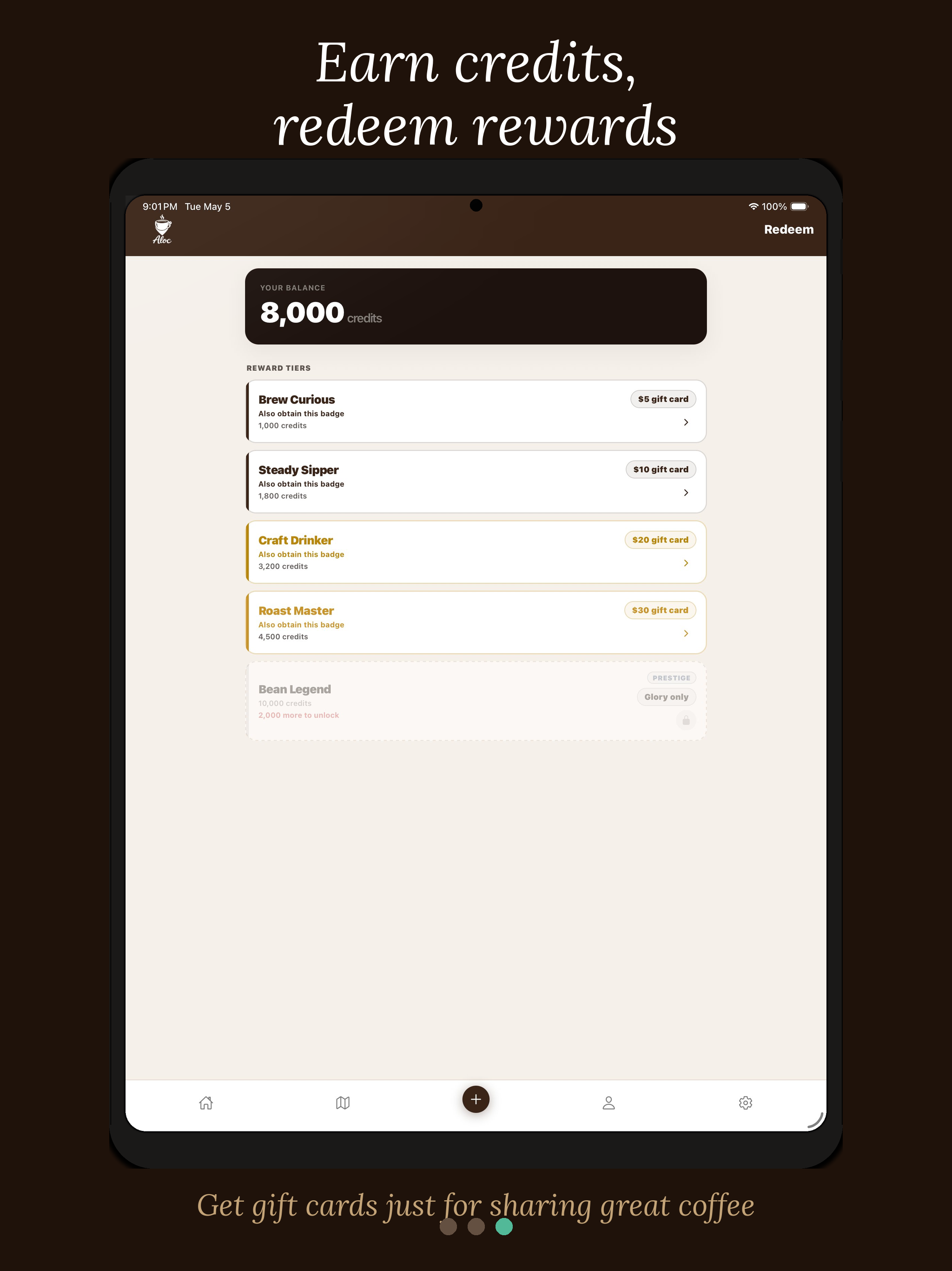Aloc: Secret Coffee Orders