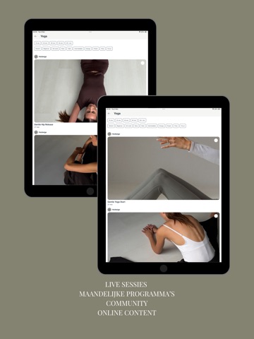 with WELL. iPad screenshot