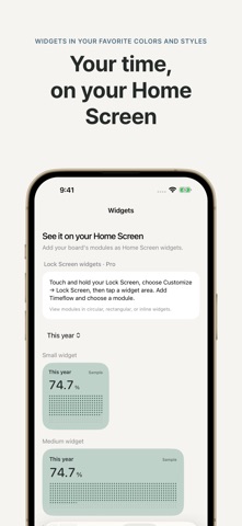 Timeflow - Time Widgets screenshot 6