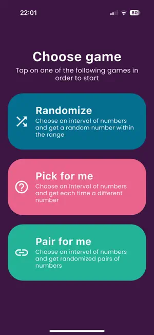 Tyche | Randomize & Pairing screenshot 1