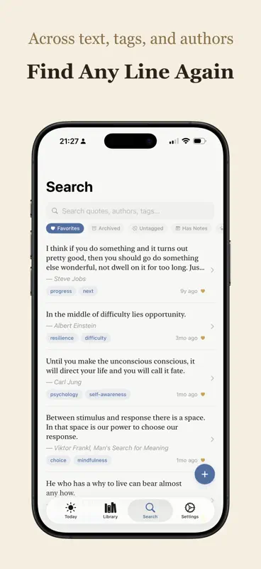 Commonplace Quote screenshot 6 of 8