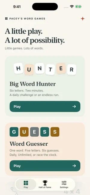 Pacey's Word Games screenshot 4