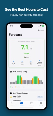 Fishing Barometer & Forecast Screenshot 4 of 9