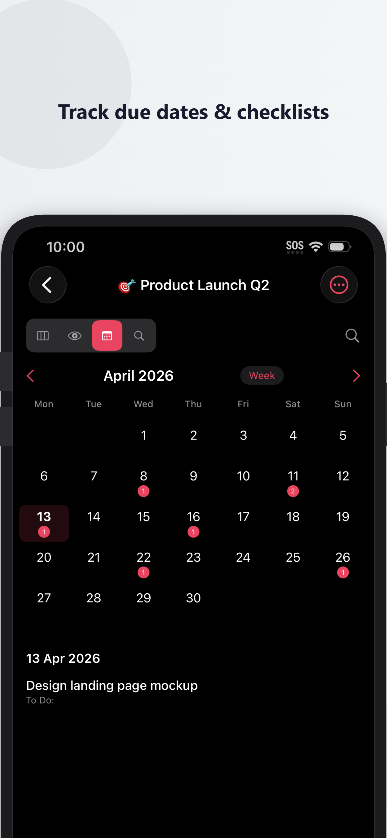 Organize together to-do lists