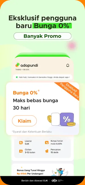 Adapundi-Pinjaman Dana Cepat iPhone screenshot 6