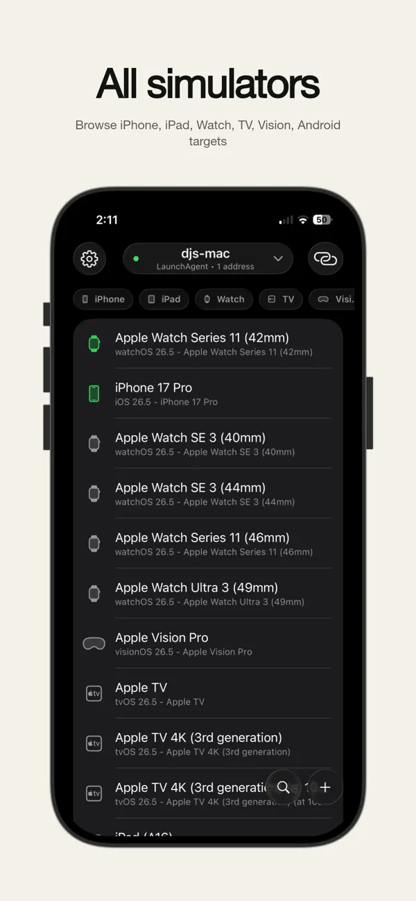 #3. SimDeck Studio (iOS) De: nStudio LLC