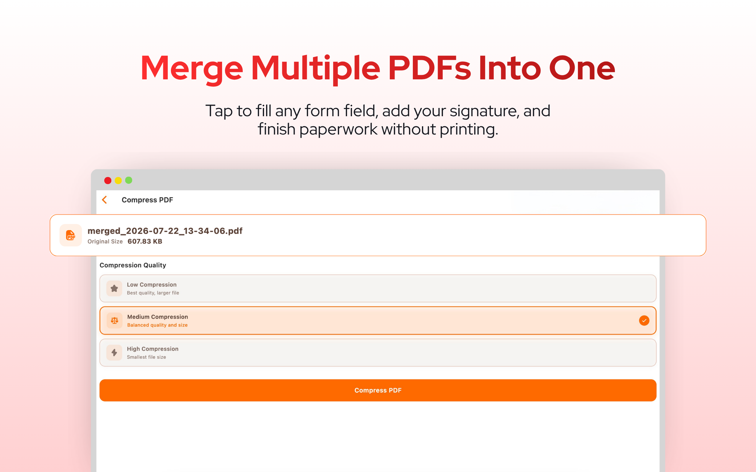 DocFill – PDF Editor & Merger screenshot 18