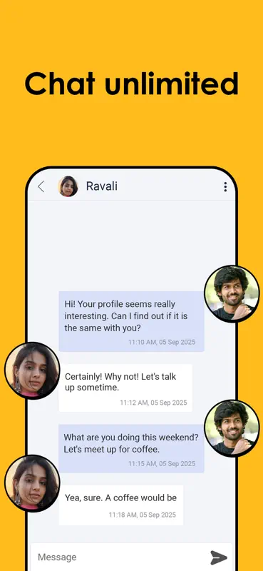 QuackQuack Date. Friends. Chat screenshot 5 of 7