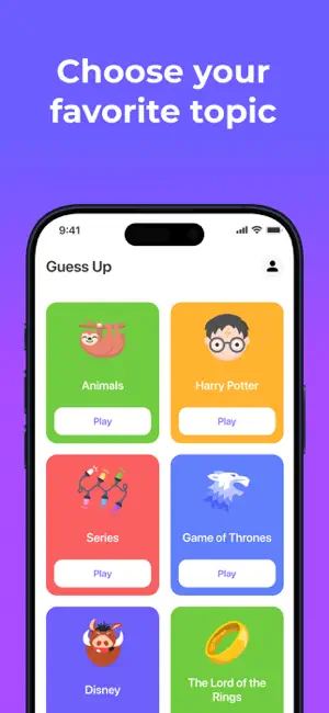 Guess Up: Who am I? screenshot 2