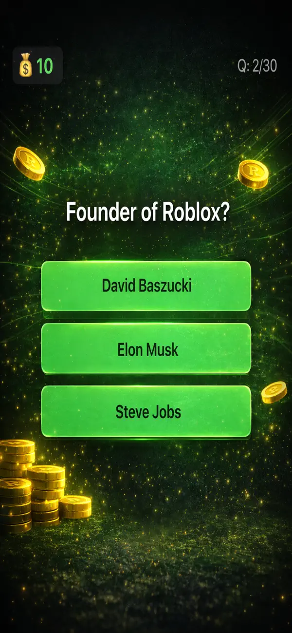 Screenshot #3 pour RBX Trivia & Calc Master