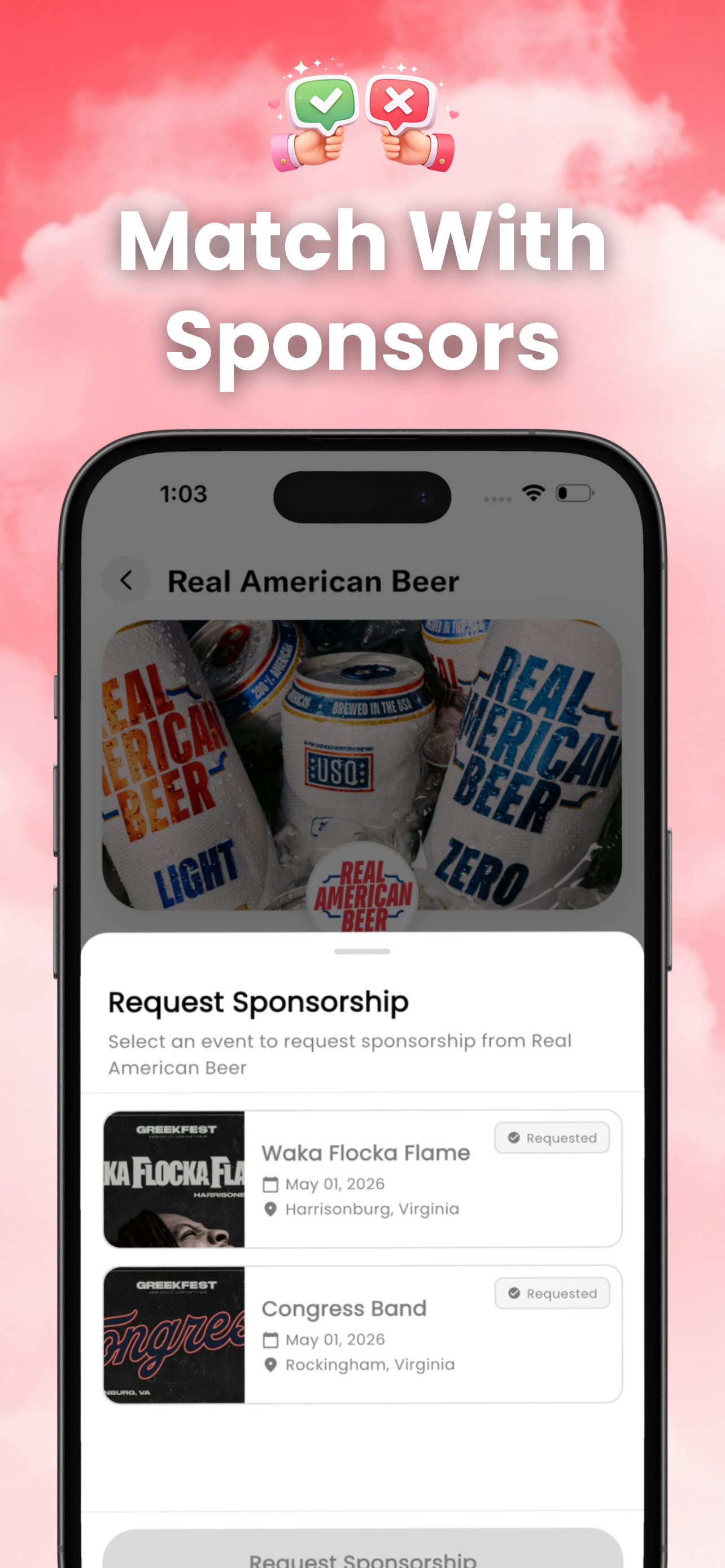 Tap Sponsor screenshot 6