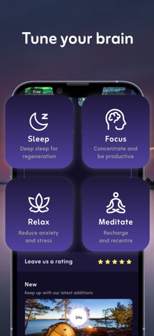 Wavelength - binaural beats screenshot