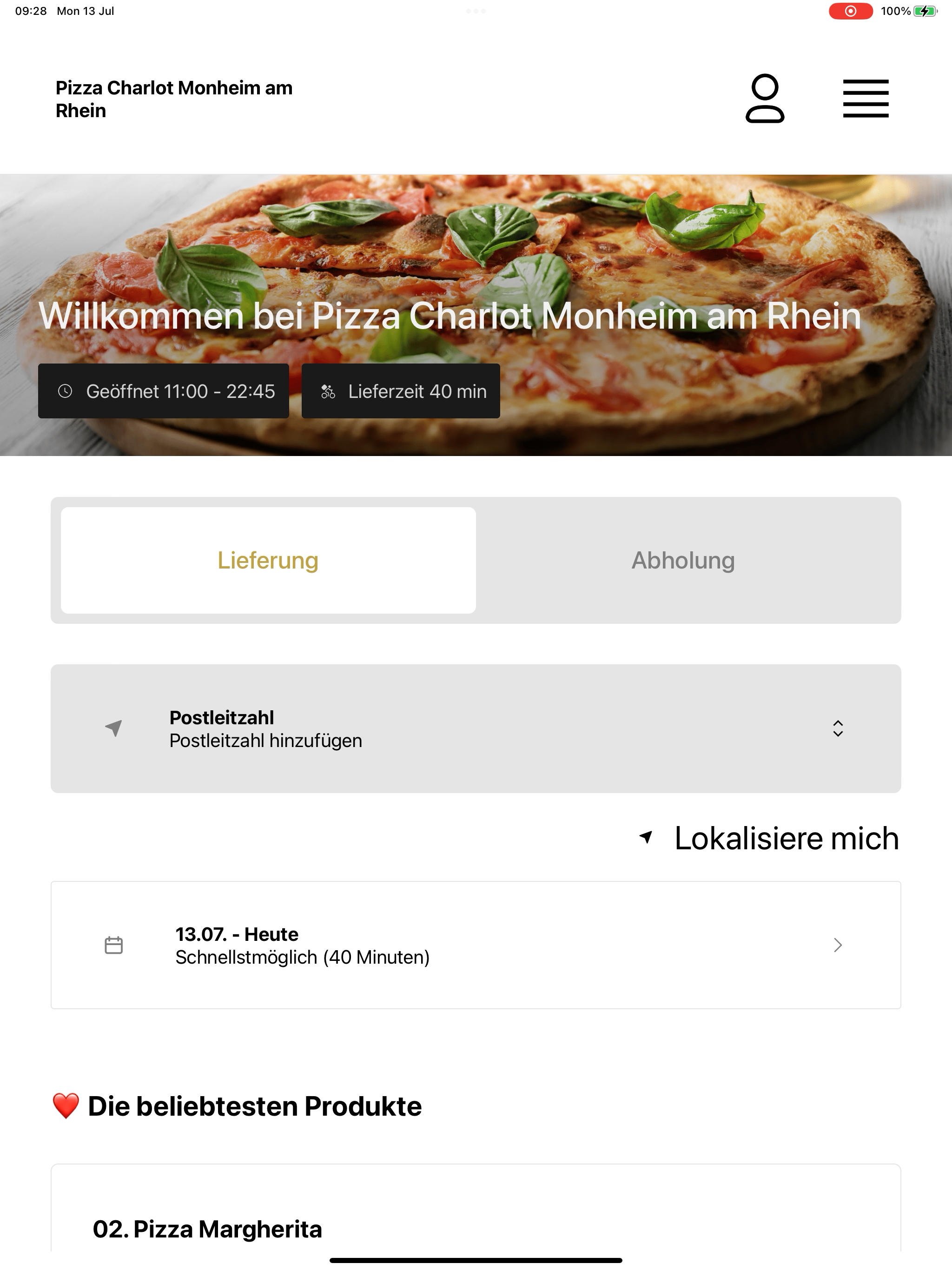 Pizza Charlot Monheim am Rhein screenshot 14