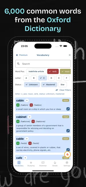 English Handbook - Learning screenshot 1
