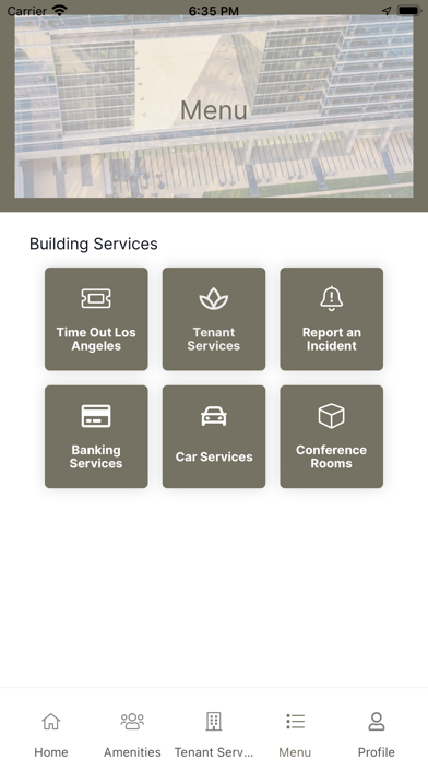 Century Park App Screenshot