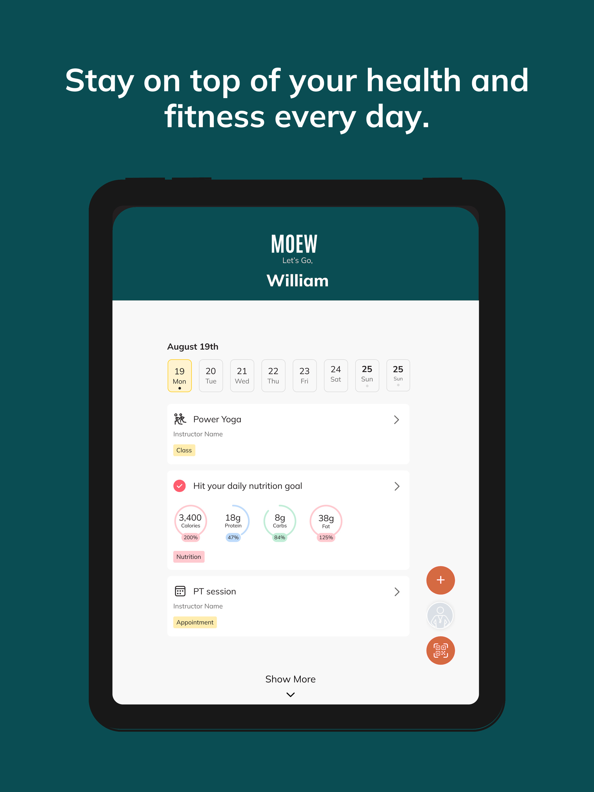 Move Often Eat Well screenshot 8