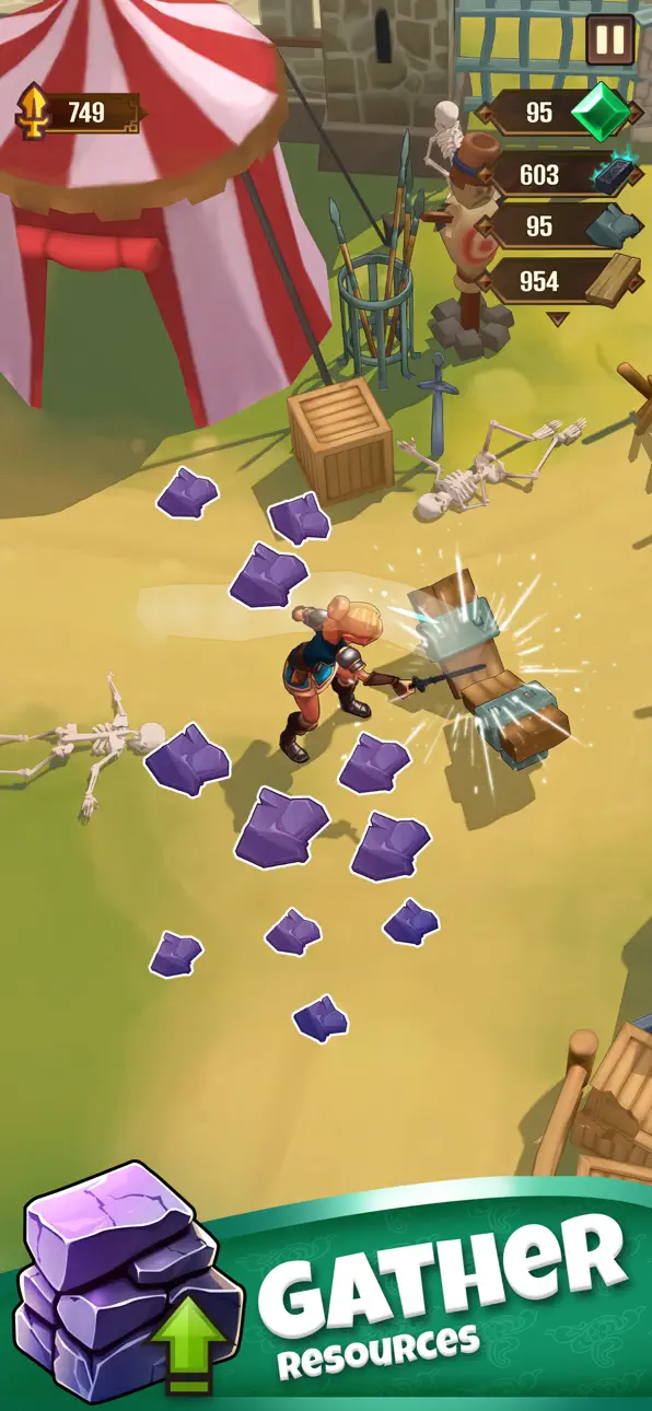 Elvenrage: Fight & Survive Hack screenshot 4 - iOS game interface