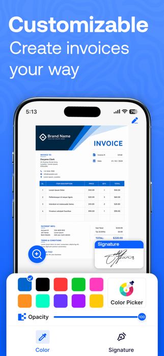 Invoice Maker - Invoice Flow Screenshot 5 of 8