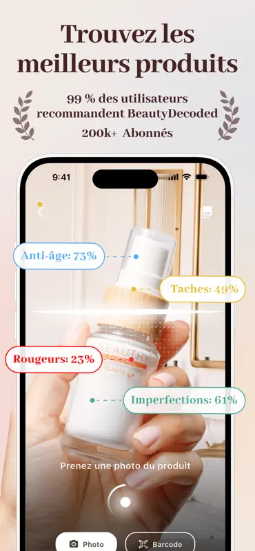 Beauty Decoded: Scan Skincare screenshot 1 of 8