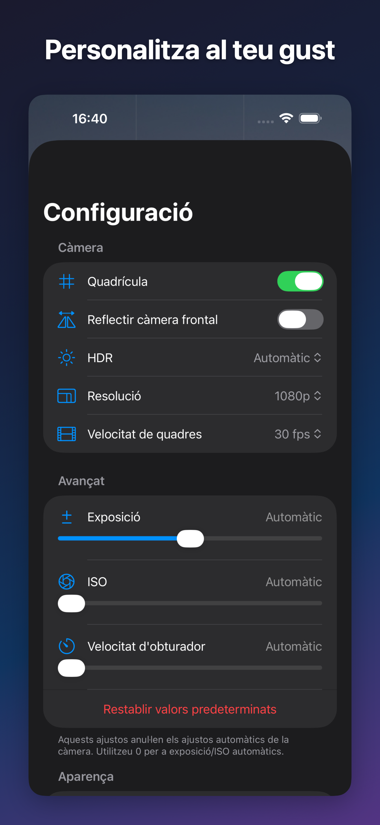 ProjectCam - Photo Folders iOS screenshot 4 showing app interface
