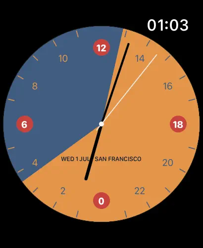 Screenshot #2 pour Clock24h