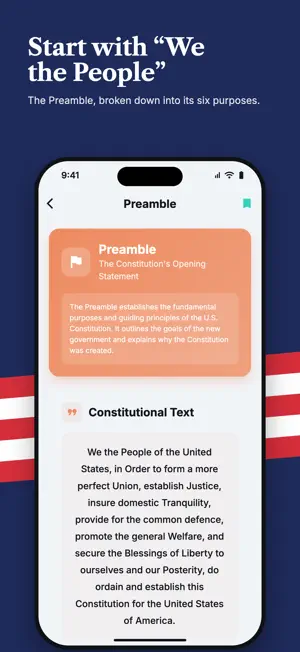 U.S.A. Constitution screenshot 2