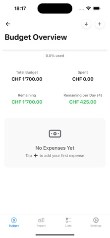 Offline Travel Budget Screenshot 2 of 6