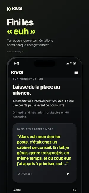 Kivoi : Éloquence & Oral screenshot 1