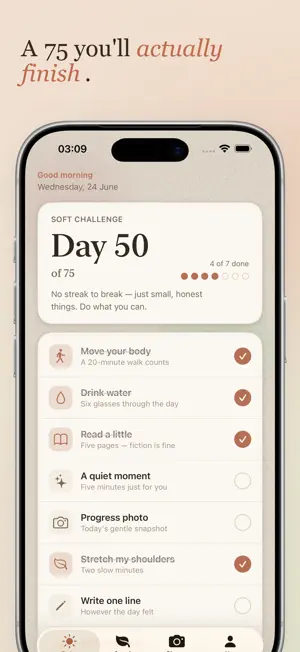 75 Soft Challenge: Honest screenshot 1