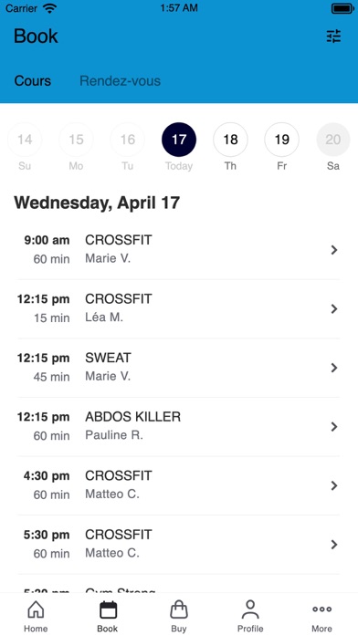 CrossFit Annecy Screenshot