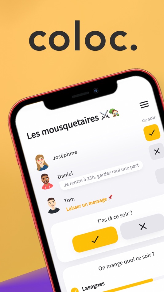 #1. Coloc (iOS) 由: Louis Schibler