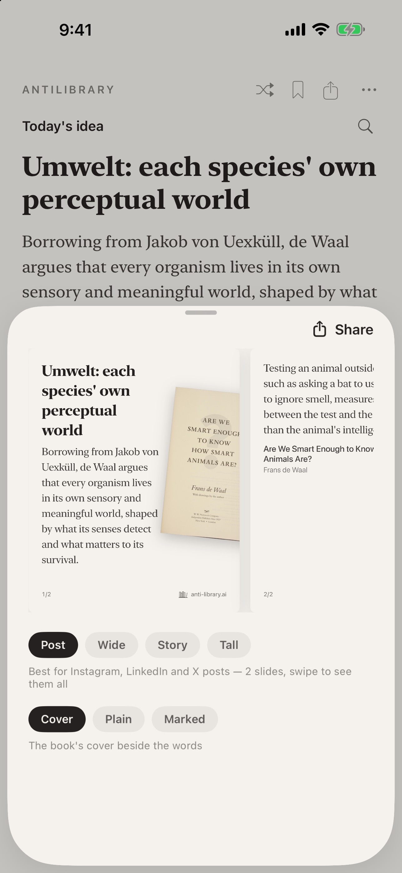 Screenshot 6 of Antilibrary