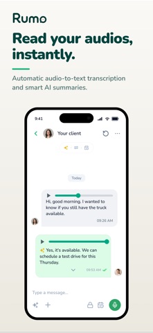 Rumo: Team Inbox screenshot