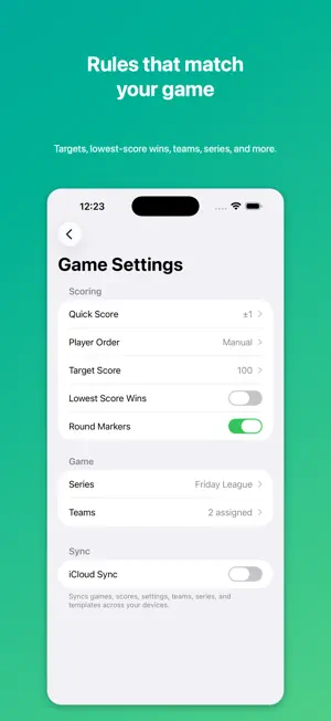 Score Keeper - Keep Score screenshot 4