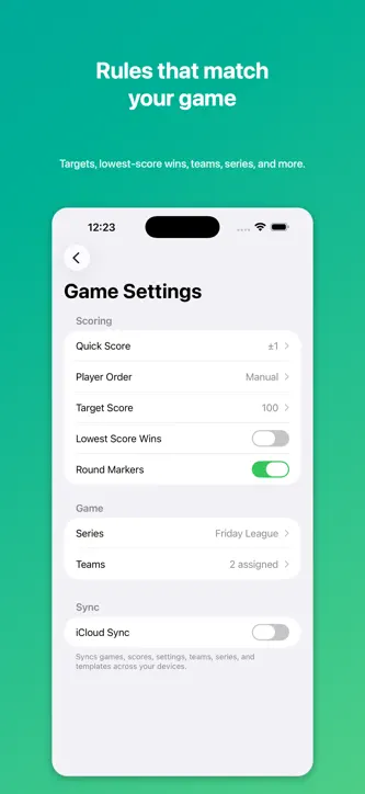 Score Keeper - Keep Score screenshot 4