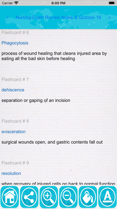 Nursing Exam Review App : Q&A Screenshot