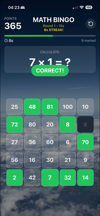 Math-Bingo Screenshot 2 of 3