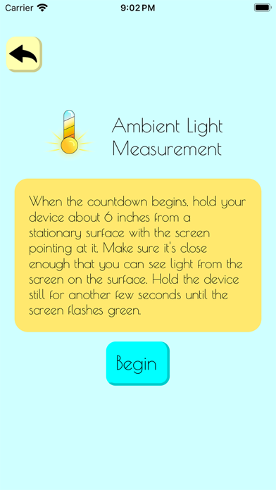 Light Thermometer Screenshot