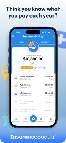 InsuranceBuddy iPhone screenshot