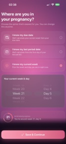 Baby Heartbeat Pregnancy Diary screenshot