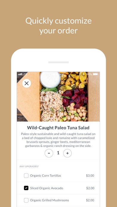 ORGANICO+ iPhone screenshot 2 - Food & Drink app