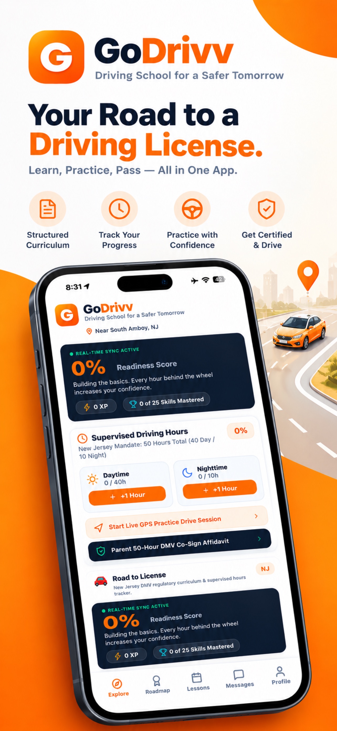 Screenshot 2 of GoDrivv: Learn to Drive